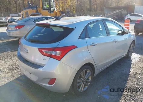 2016 Hyundai Elantra Gt из США, поврежденный, VIN KMHD35LH2GU282695